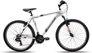 smayer 21-Speed Mountain Bike, A Lightweight Aluminum Frame, Trigger Shift, Silver